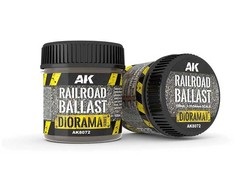 AK Interactive geležinkelio balastas dioramoms, natūralus žvyras 1/35