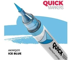 AK Interactive ICE Mėlynas Quick Marker žymeklis miniatiūroms