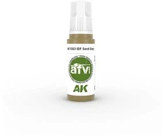 AK Interactive IDF Sand Pilkas akriliniai dažai karinei technikai 17ml
