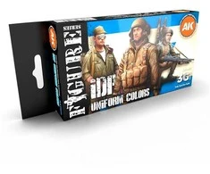 AK Interactive IDF uniformų spalvos 3Gen akrilinių dažų rinkinys