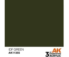 AK Interactive IDF Žalias akriliniai dažai karinei technikai 17 ml