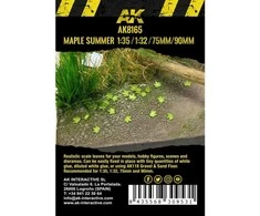 AK Interactive klevo vasaros lapai dioramoms 1:35–1:32, 7 g