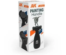 AK Interactive laikiklis miniatiūrų dažymui, ergonomiška rankena 20–40 mm