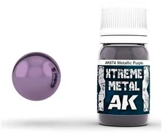 AK Interactive Metallic Violetinė Xtreme Metal emaliniai dažai 30 ml
