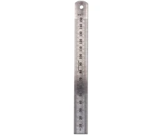 Ak Interactive Nerūdijančio plieno 150 mm metalinė liniuotė modeliavimui