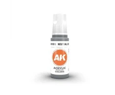 AK Interactive Neutral Pilkas 3rd Gen akriliniai dažai 17 ml AK11018