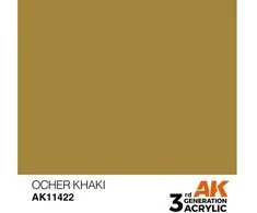 AK Interactive Ocher Khaki akriliniai dažai figūrėlėms 17 ml 3 kartos