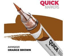 AK Interactive Quick Marker oranžinė ruda žymeklis miniatiūroms