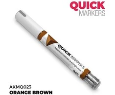 AK Interactive Quick Marker oranžinė ruda žymeklis miniatiūroms