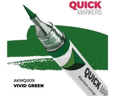 AK Interactive QUICK MARKER ryškiai žalias kontrastinis žymeklis miniatiūroms