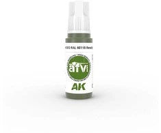 AK Interactive RAL 6011B Resedagrün akriliniai dažai AFV, 17 ml
