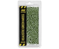 AK Interactive realistiškos žalios samanos AK8132 – dioramoms ir maketams