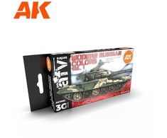 AK Interactive Rusų karinė kamufliažo dažų rinkinys Vol.1, 3 gen., AK11662