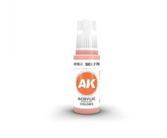 AK Interactive Sickly Rožinė akriliniai dažai 17ml, 3 karta