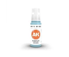 AK Interactive Sky Mėlyna 3 kartos akriliniai dažai 17 ml