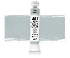 Ak Interactive Šviesiai pilki aliejiniai dažai modeliavimui ABT 502 OILS AKABT170