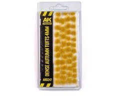 AK Interactive tankūs rudens žolės kuokšteliai 4 mm dioramoms, AK8247