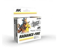 AK Interactive The Inks akrilinių dažų rinkinys Radiance &amp; Fire, 3x30 ml