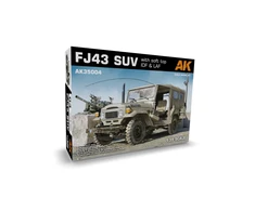 AK Interactive Toyota Land Cruiser FJ43 IDF/LAF su minkštu stogu 1/35 rinkinys