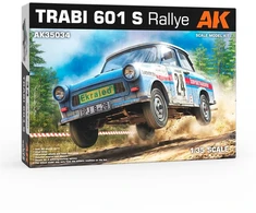 Ak Interactive Trabant 601S Rallye plastikinis modelis 1/35 automobilių entuziastams