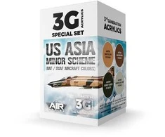 AK Interactive US Asia Minor akriliniai lėktuvų kamufliažo dažai
