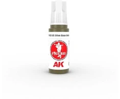AK Interactive US Olive Uniform akriliniai dažai figūrėlėms 17ml