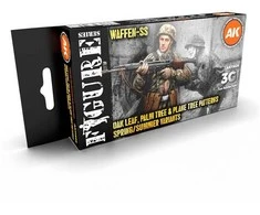 AK Interactive Waffen-SS pavasario/vasaros kamufliažo dažų rinkinys 3Gen