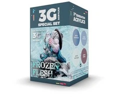 AK Interactive Wargame akriliniai dažai Frozen Flesh, 4 spalvos