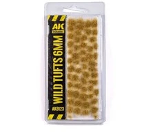 AK Interactive Wild Tufts 6mm žolės kuokšteliai dioramoms AK8123