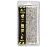 AK Interactive žiemos žolės kuokštai 6 mm dioramoms, AK8121