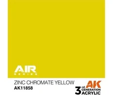 AK Interactive Zinc Chromate Geltona akriliniai dažai AIR 3G 17 ml