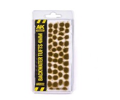 AK Interactive žolės kuokštai Backwater 4 mm dioramoms ir maketams (AK8122)