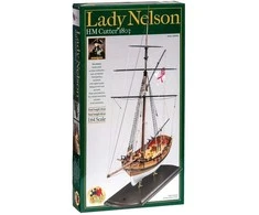Amati Lady Nelson 1803 kuteris, 1:64 medinis laivo modelio rinkinys