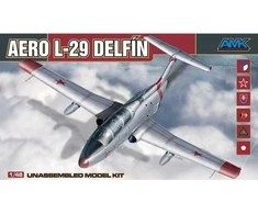 AMK Aero L-29 Delfin 1/48 plastikinis lėktuvo modelio rinkinys