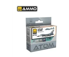 AMMO by MIG Jimenez AMMO ATOM akriliniai dažai USAF pilkiems reaktyviniams lėktuvams 4x20ml