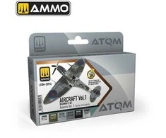 AMMO by MIG Jimenez AMMO by MIG ATOM akriliniai dažai lėktuvams, Vol.1 – 6 spalvos