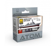 AMMO by MIG Jimenez AMMO by MIG ATOM akrilinių dažų rinkinys – US Navy laivams, 4 spalvos (20604)