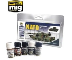 AMMO by MIG Jimenez AMMO by MIG NATO kamufliažo sendinimo rinkinys, 5 dalys (7446)