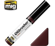 AMMO by MIG Jimenez AMMO by MIG Oilbrusher Dark Brown 3512 – sendinimo aliejiniai dažai su teptuku