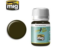 AMMO by MIG Jimenez AMMO by MIG Panel Line Wash neutraliai rudas 35 ml (A.MIG-1614) RAF kamufliažui