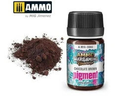 AMMO by MIG Jimenez AMMO by MIG pigmentas Šokolado ruda 35 ml A.MIG-3060 – dioramoms