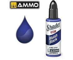 AMMO by MIG Jimenez AMMO by MIG SHADER matiniai dažai Bluish Juodas, 10 ml (0757)