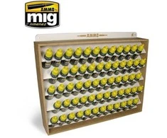 AMMO by MIG Jimenez AMMO MIG 17 ml dažų stovas – 60 buteliukų organizatorius, 8005