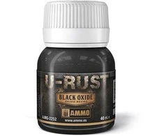 AMMO by MIG Jimenez AMMO MIG 2252 Juodas Oxide sendinimo skystis 40 ml – juoda rūdžių efektams
