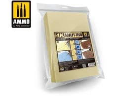AMMO by MIG Jimenez AMMO MIG 4K Sculp-Tech lakštas 20x30 cm, 3 cm, vidutinio tankio (8271)