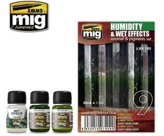 AMMO by MIG Jimenez AMMO MIG 7409 sendinimo rinkinys – drėgmės, dumblo ir šlapių efektų