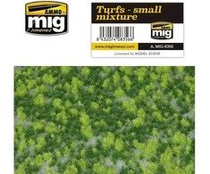 AMMO by MIG Jimenez AMMO MIG 8356 žolės kilimėlis dioramoms – smulkus mišinys 230×130 mm
