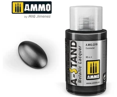 AMMO by MIG Jimenez AMMO MIG A-Stand Gunmetal metalikiniai dažai aerografui 30 ml