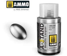 AMMO by MIG Jimenez AMMO MIG A-Stand High Speed Sidabrinis metaliniai dažai, 30 ml (2323)