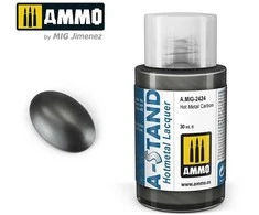AMMO by MIG Jimenez AMMO MIG A-Stand Hot Metal Carbon dažai 30 ml – deginto metalo efektui